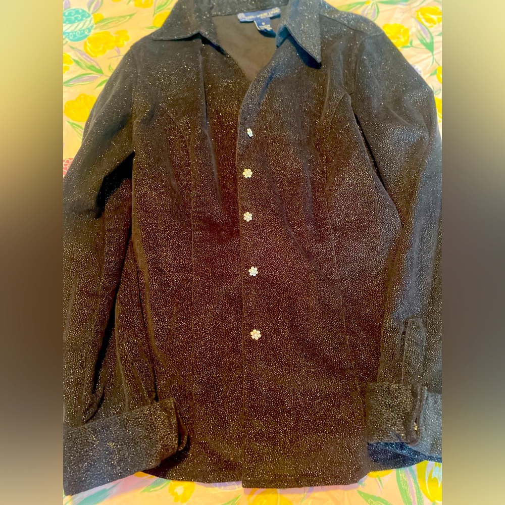 Medium lady shacket Susan graver style